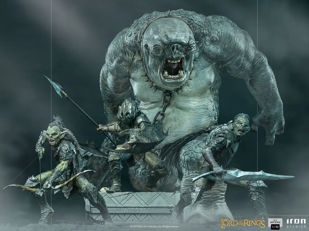 Lord Of The Rings BDS Art Scale 1/10 Archer Orc szobor figura 16 cm termékfotó