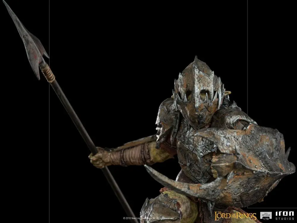 Lord Of The Rings BDS Art Scale 1/10 Armored Orc szobor figura 20 cm termékfotó