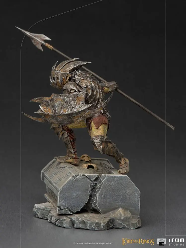 Lord Of The Rings BDS Art Scale 1/10 Armored Orc szobor figura 20 cm termékfotó