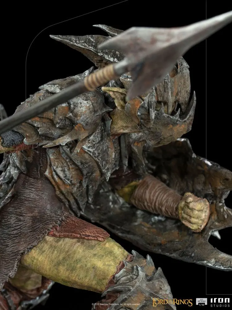 Lord Of The Rings BDS Art Scale 1/10 Armored Orc szobor figura 20 cm termékfotó