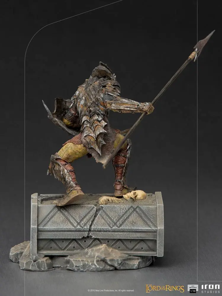 Lord Of The Rings BDS Art Scale 1/10 Armored Orc szobor figura 20 cm termékfotó