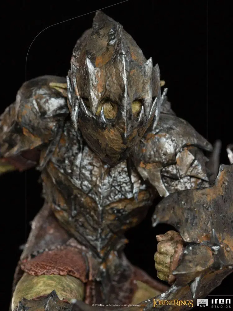 Lord Of The Rings BDS Art Scale 1/10 Armored Orc szobor figura 20 cm termékfotó
