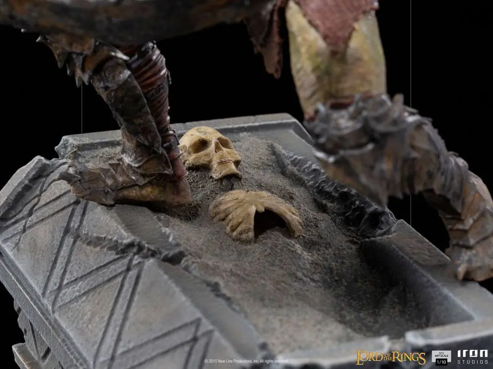 Lord Of The Rings BDS Art Scale 1/10 Armored Orc szobor figura 20 cm termékfotó