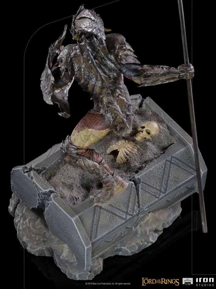 Lord Of The Rings BDS Art Scale 1/10 Armored Orc szobor figura 20 cm termékfotó