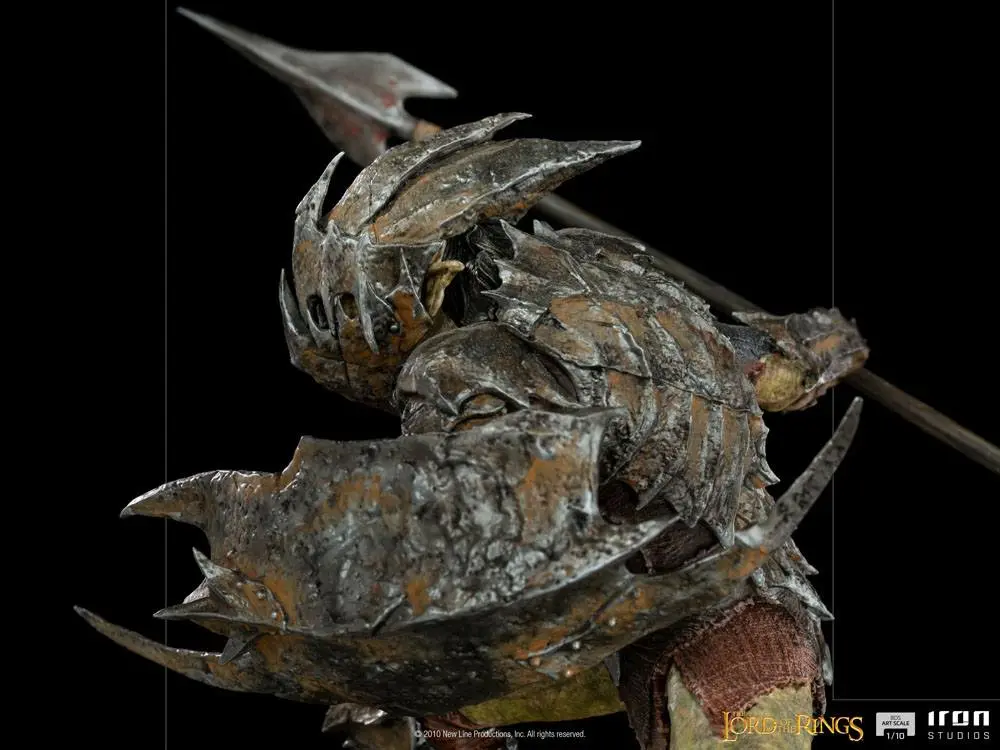 Lord Of The Rings BDS Art Scale 1/10 Armored Orc szobor figura 20 cm termékfotó