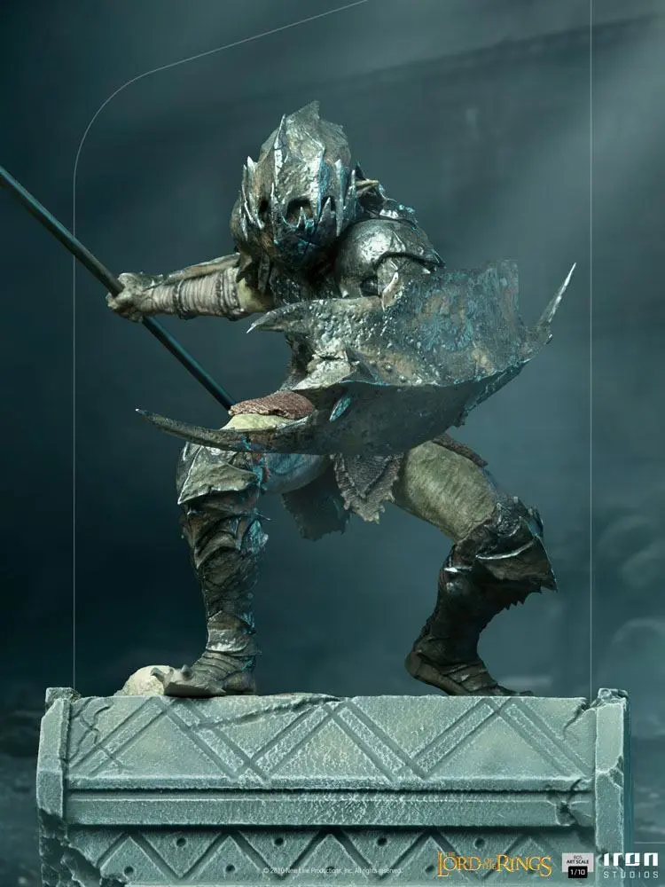 Lord Of The Rings BDS Art Scale 1/10 Armored Orc szobor figura 20 cm termékfotó