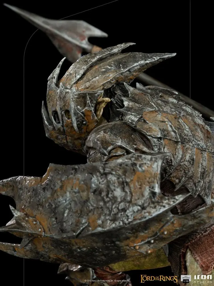 Lord Of The Rings BDS Art Scale 1/10 Armored Orc szobor figura 20 cm termékfotó