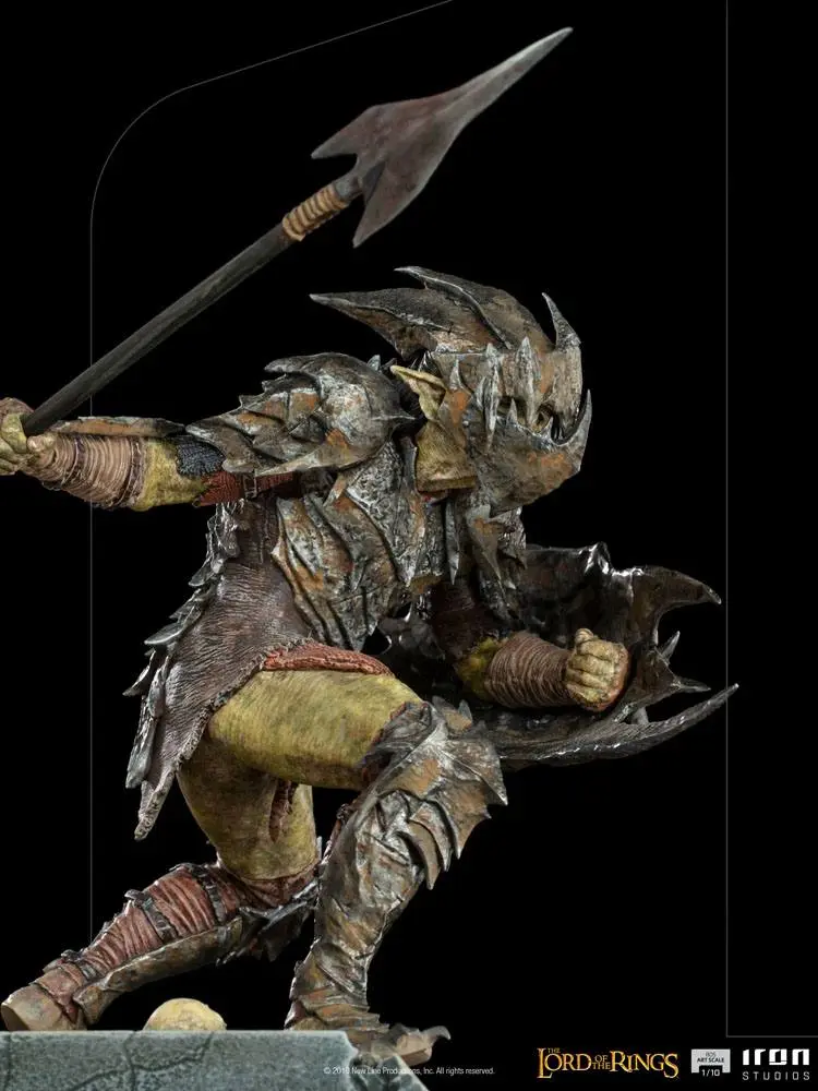 Lord Of The Rings BDS Art Scale 1/10 Armored Orc szobor figura 20 cm termékfotó