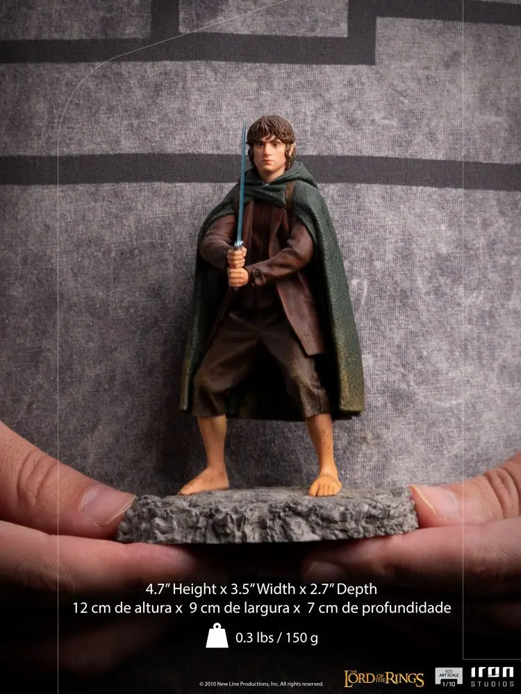 Lord Of The Rings BDS Art Scale 1/10 Frodo szobor figura 12 cm termékfotó