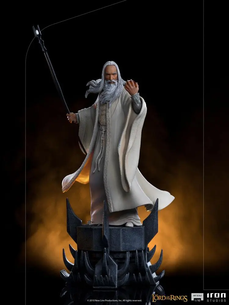 Lord Of The Rings BDS Art Scale 1/10 Saruman szobor figura 29 cm termékfotó