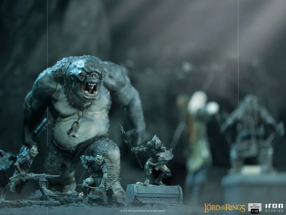 Lord Of The Rings BDS Art Scale 1/10 Swordsman Orc szobor figura 16 cm termékfotó