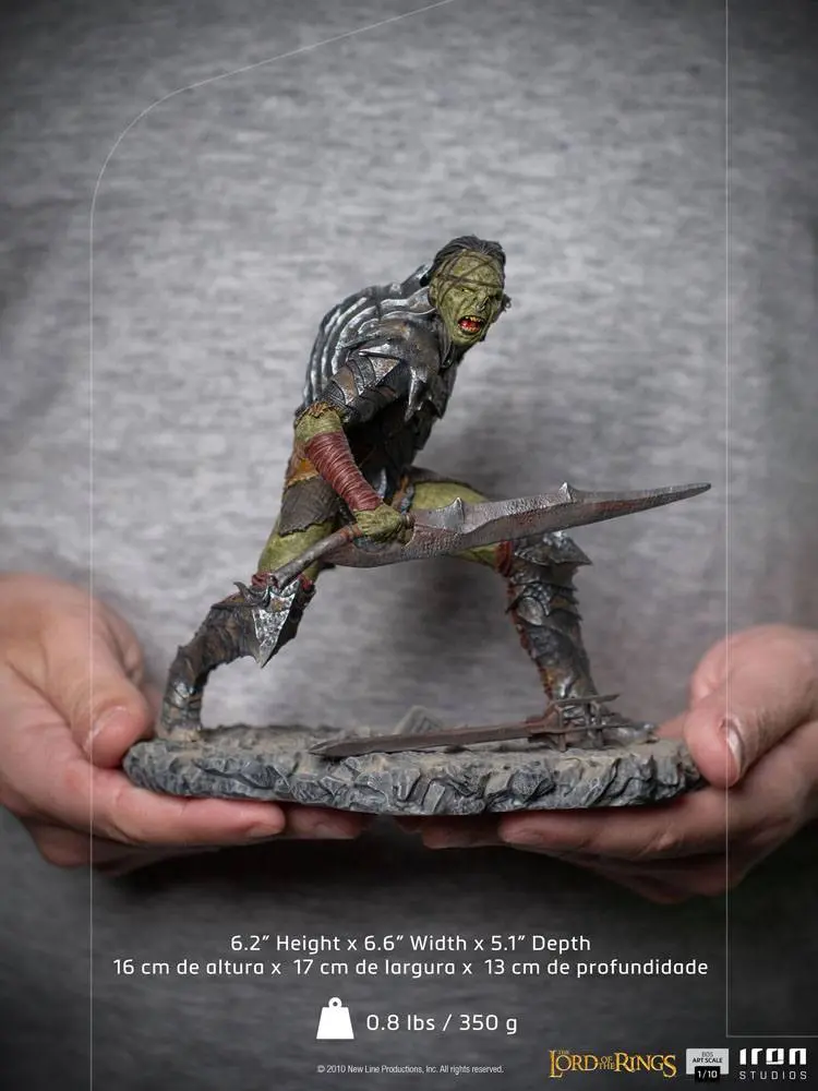 Lord Of The Rings BDS Art Scale 1/10 Swordsman Orc szobor figura 16 cm termékfotó