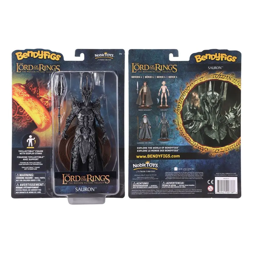 Lord of the Rings Bendyfigs Bendable Sauron figura 19 cm termékfotó