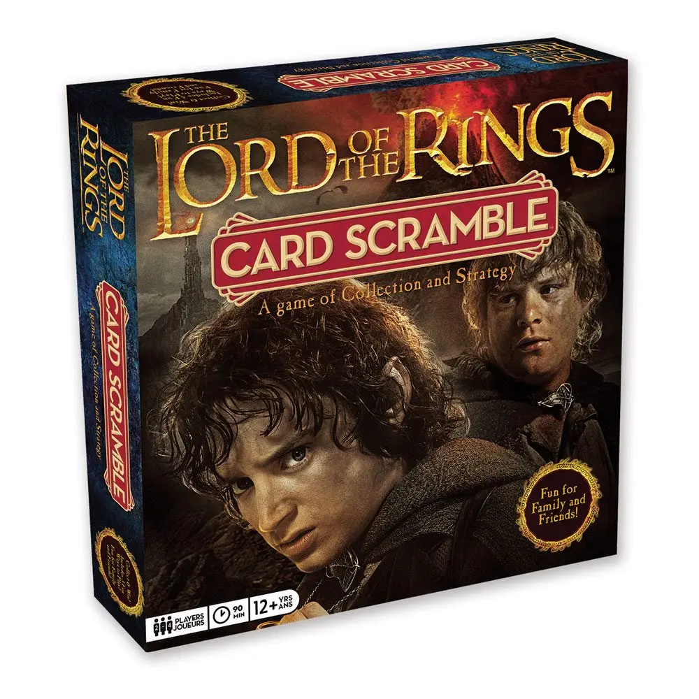Lord of the Rings Card Scramble Angol nyelvű társasjáték termékfotó