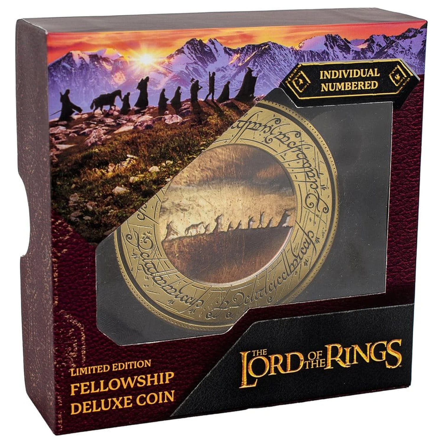 Lord of the Rings Coin with Display Stand The Fellowship érme termékfotó