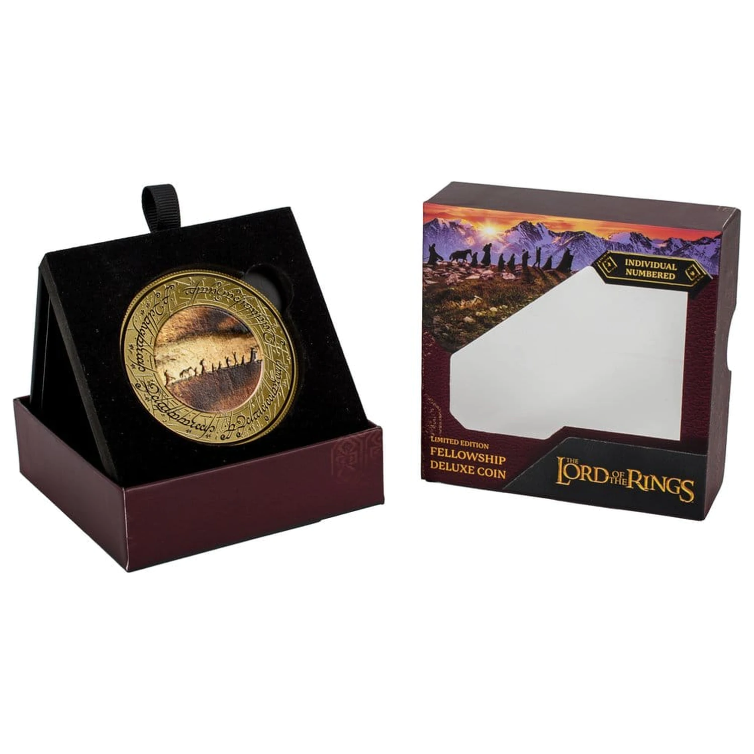 Lord of the Rings Coin with Display Stand The Fellowship érme termékfotó