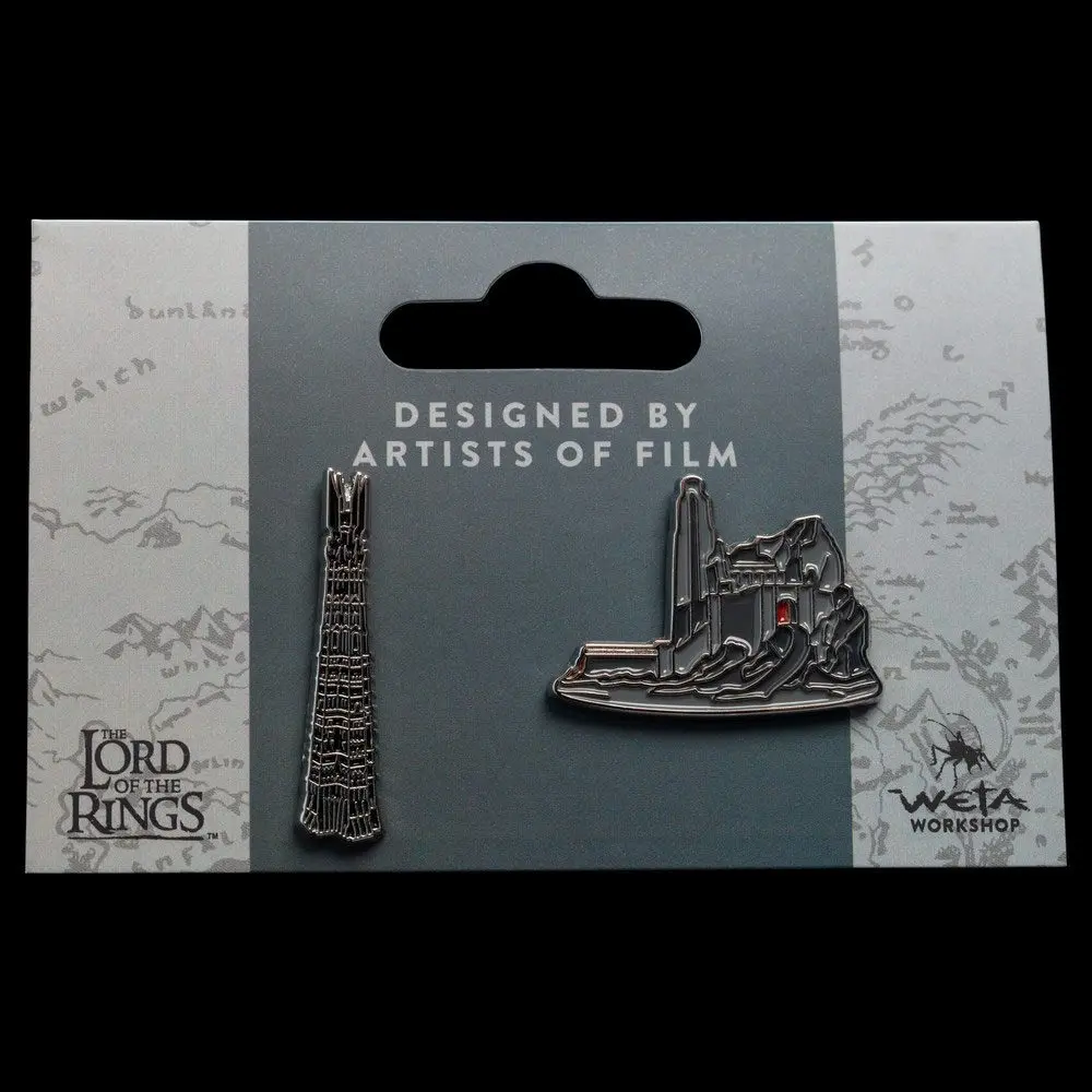 Lord of the Rings Collectors Pins Helm's Deep & Orthanc kitűző csomag termékfotó