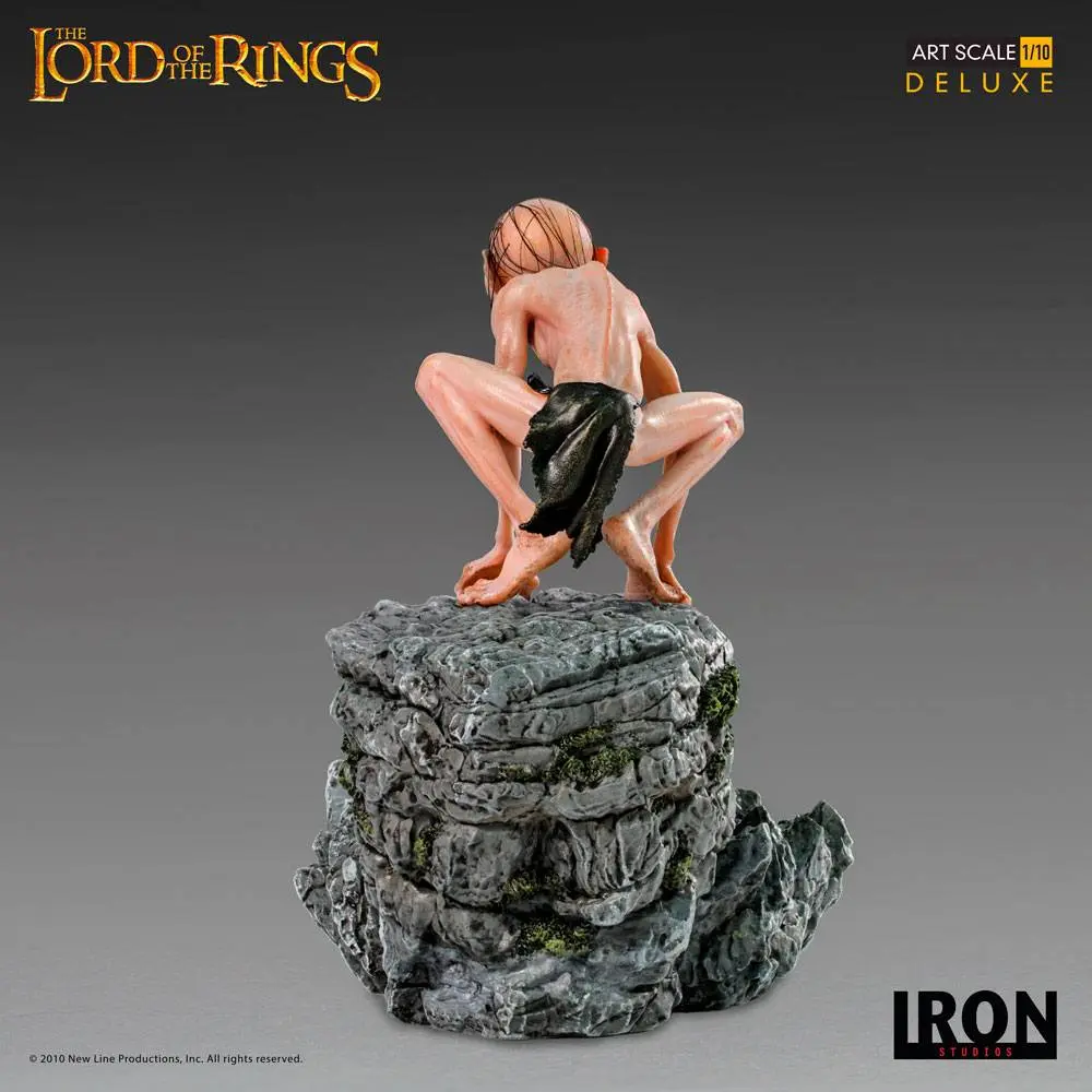 Lord Of The Rings Deluxe Art Scale 1/10 Gollum szobor figura 12 cm termékfotó