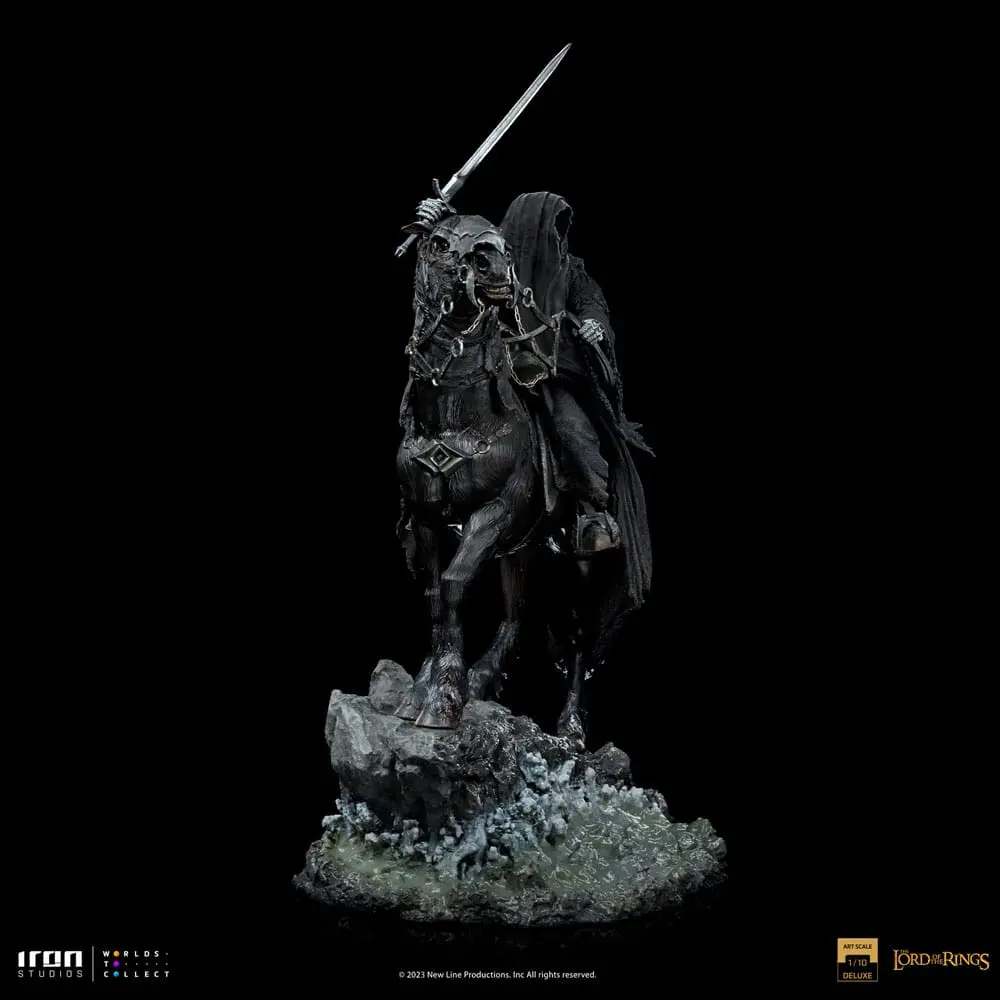 Lord Of The Rings Deluxe Art Scale 1/10 Nazgul on Horse szobor figura 42 cm termékfotó