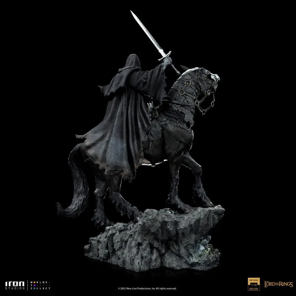 Lord Of The Rings Deluxe Art Scale 1/10 Nazgul on Horse szobor figura 42 cm termékfotó