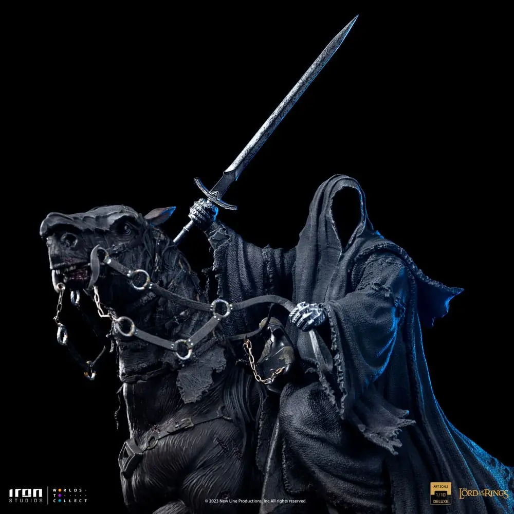 Lord Of The Rings Deluxe Art Scale 1/10 Nazgul on Horse szobor figura 42 cm termékfotó