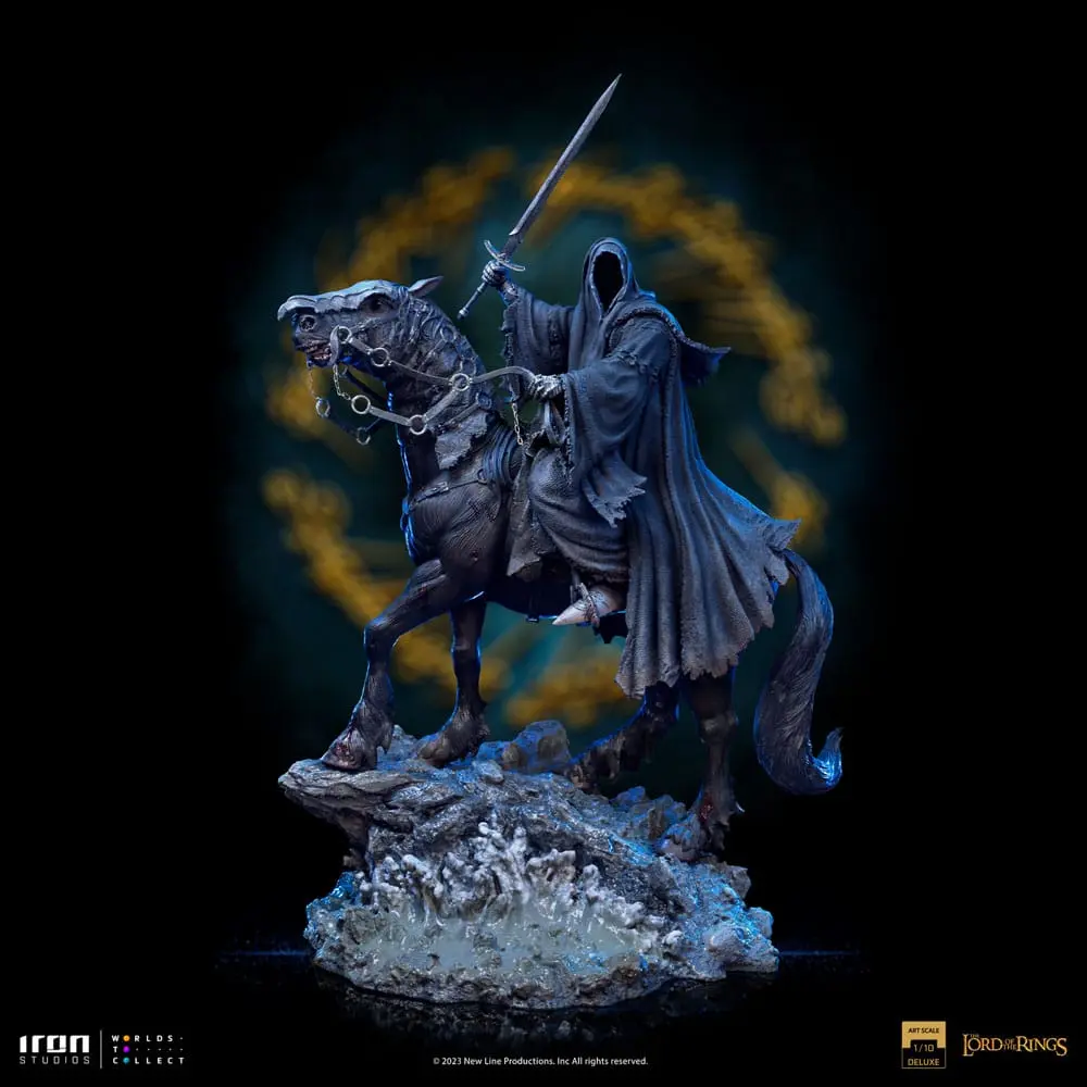 Lord Of The Rings Deluxe Art Scale 1/10 Nazgul on Horse szobor figura 42 cm termékfotó