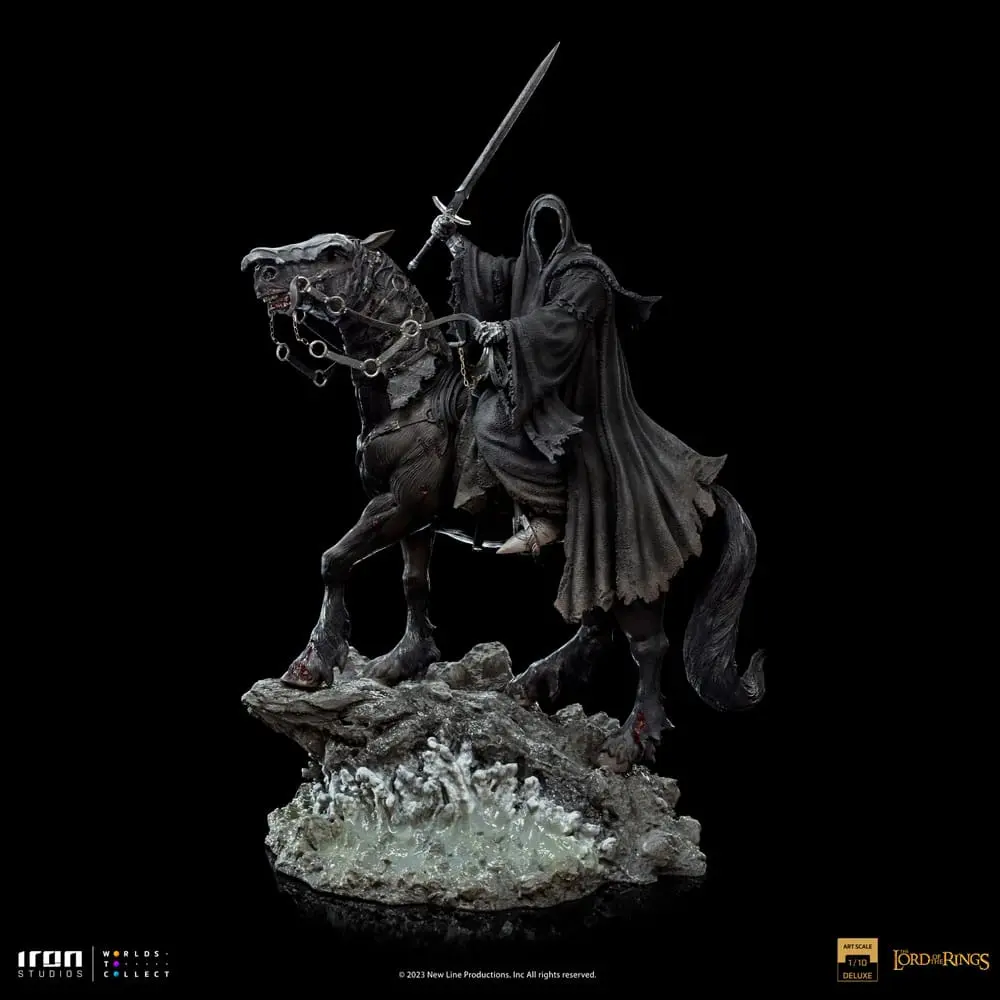 Lord Of The Rings Deluxe Art Scale 1/10 Nazgul on Horse szobor figura 42 cm termékfotó