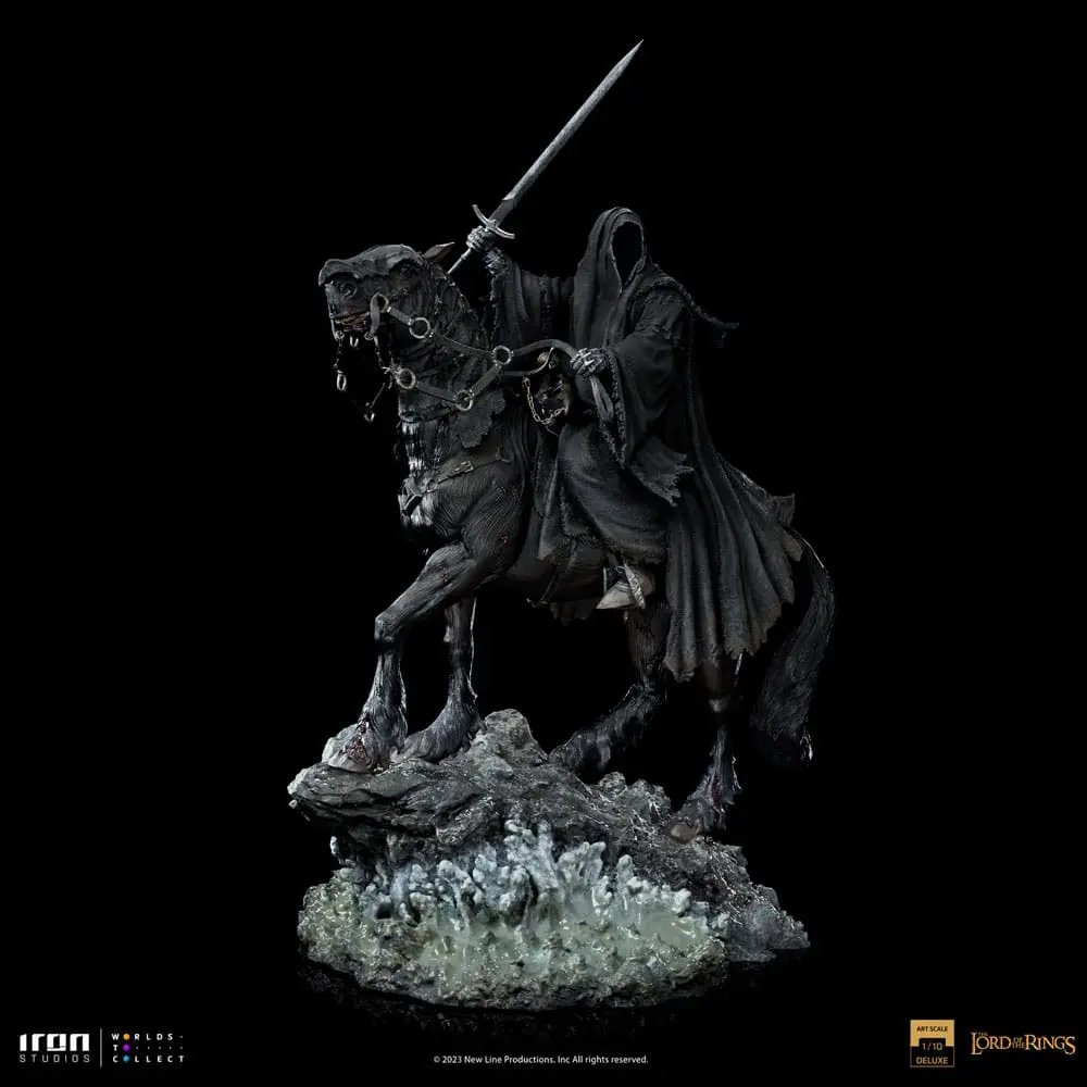 Lord Of The Rings Deluxe Art Scale 1/10 Nazgul on Horse szobor figura 42 cm termékfotó