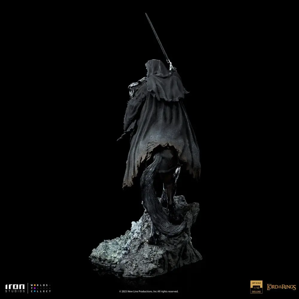 Lord Of The Rings Deluxe Art Scale 1/10 Nazgul on Horse szobor figura 42 cm termékfotó