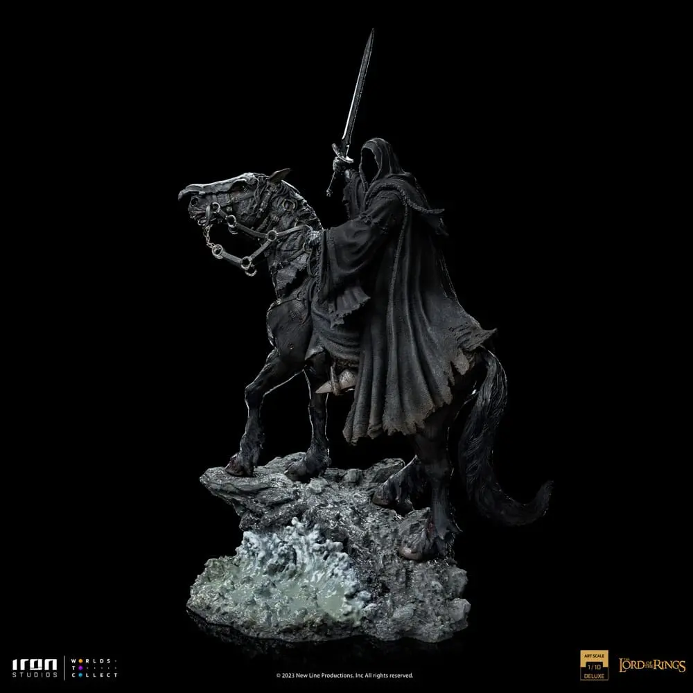 Lord Of The Rings Deluxe Art Scale 1/10 Nazgul on Horse szobor figura 42 cm termékfotó