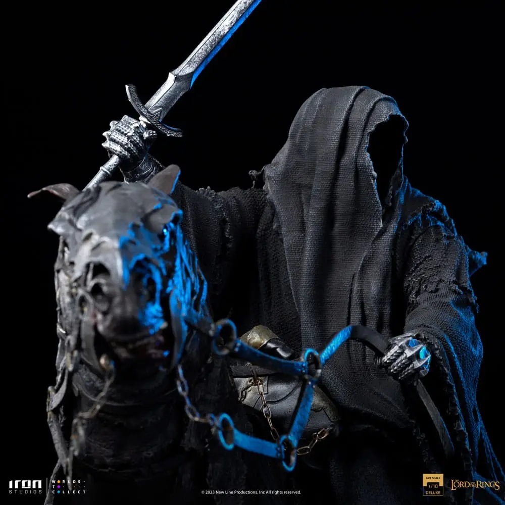 Lord Of The Rings Deluxe Art Scale 1/10 Nazgul on Horse szobor figura 42 cm termékfotó