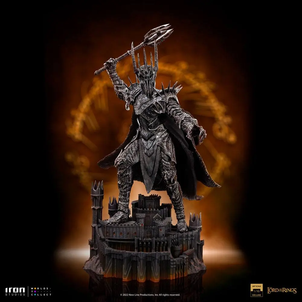 Lord Of The Rings Deluxe Art Scale 1/10 Sauron szobor figura 38 cm termékfotó