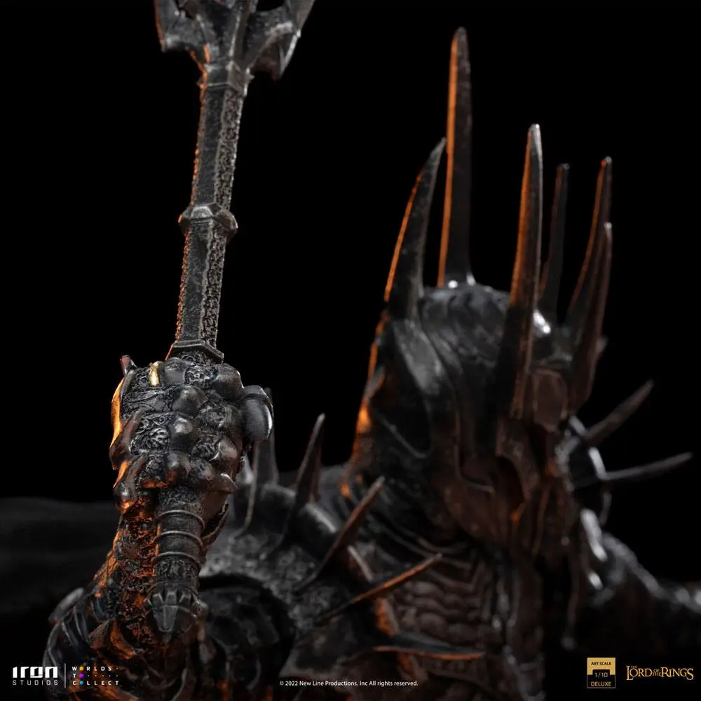 Lord Of The Rings Deluxe Art Scale 1/10 Sauron szobor figura 38 cm termékfotó