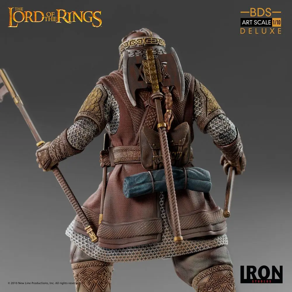 Lord Of The Rings Deluxe BDS Art Scale 1/10 Gimli szobor figura 21 cm termékfotó