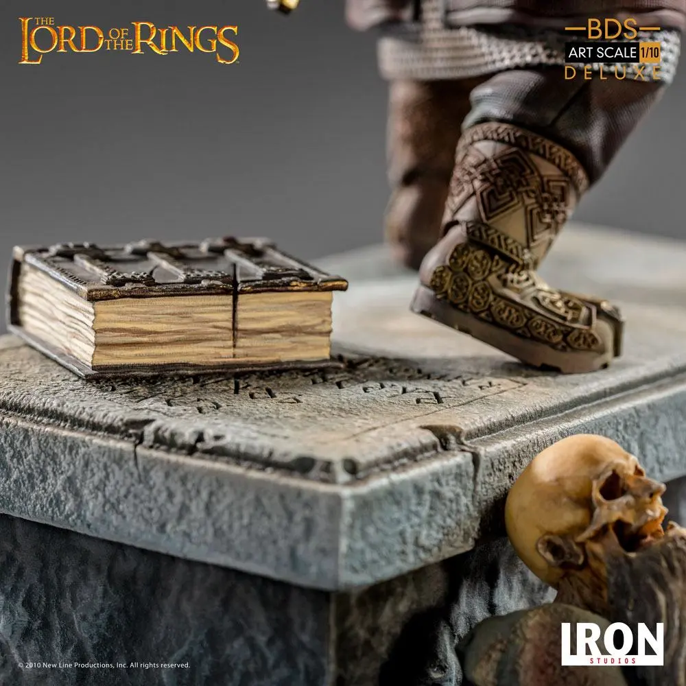 Lord Of The Rings Deluxe BDS Art Scale 1/10 Gimli szobor figura 21 cm termékfotó