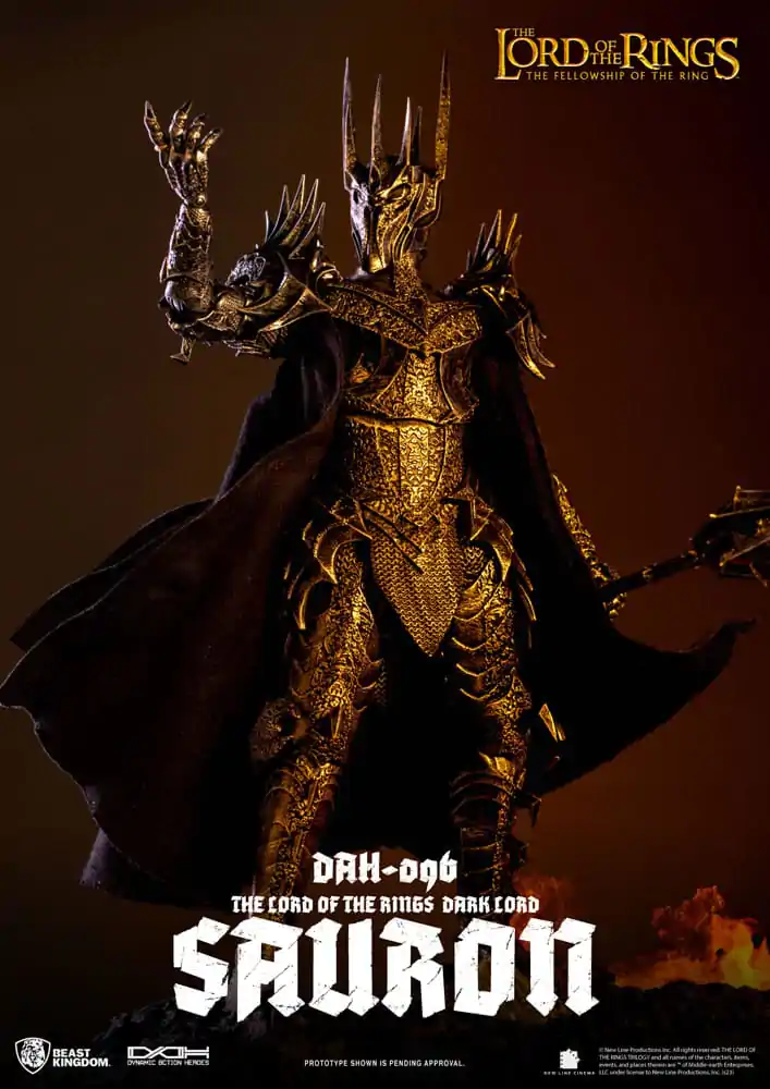 Lord of the Rings Dynamic 8ction Heroes 1/9 Sauron akciófigura 29 cm termékfotó