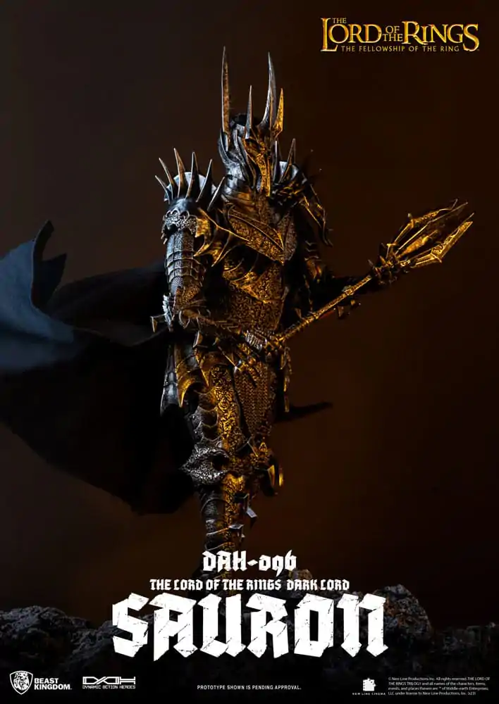 Lord of the Rings Dynamic 8ction Heroes 1/9 Sauron akciófigura 29 cm termékfotó