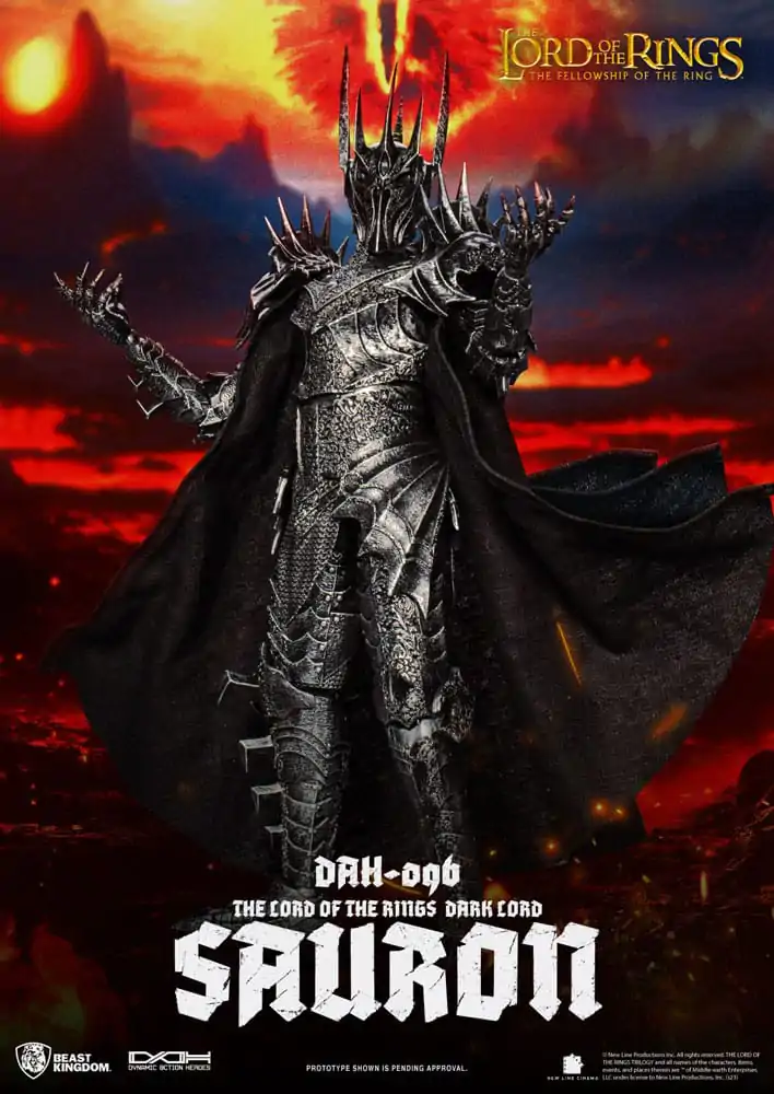 Lord of the Rings Dynamic 8ction Heroes 1/9 Sauron akciófigura 29 cm termékfotó