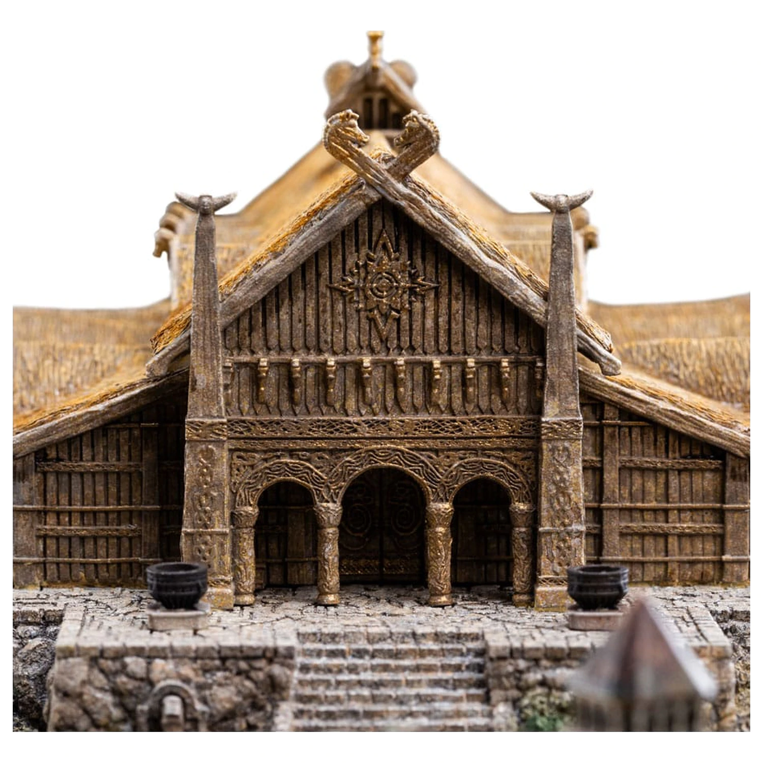 Lord of the Rings Edoras szobor figura Limitált kiadás 15 cm termékfotó