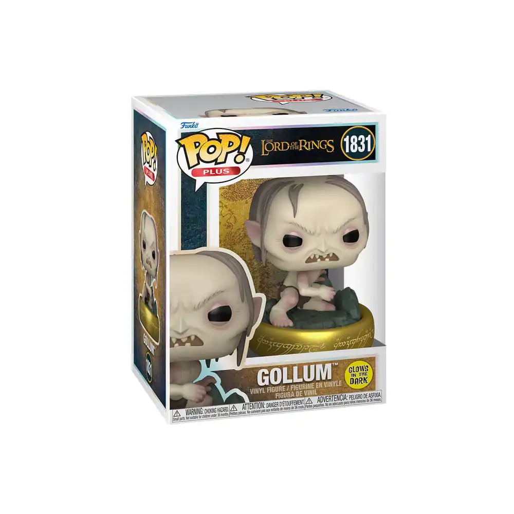 Lord of the Rings Funko POP! Plus Movies Vinyl figura Gollum(GW) 9 cm termékfotó