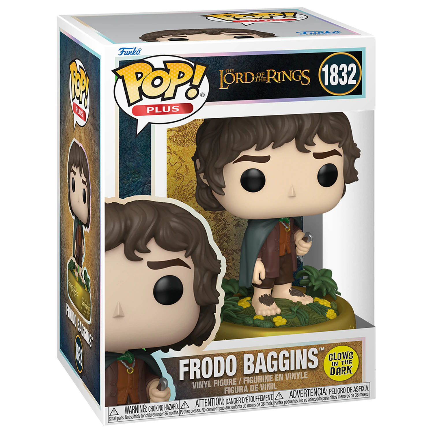 Lord of the Rings Funko POP! Plus Movies Vinyl figurák Frodo Baggins(GW) 9 cm termékfotó
