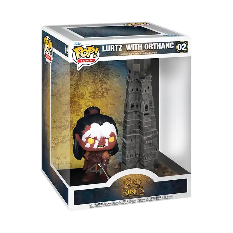 Lord of the Rings Funko POP! Town Vinyl figura Lurtz w/Tower 9 cm termékfotó