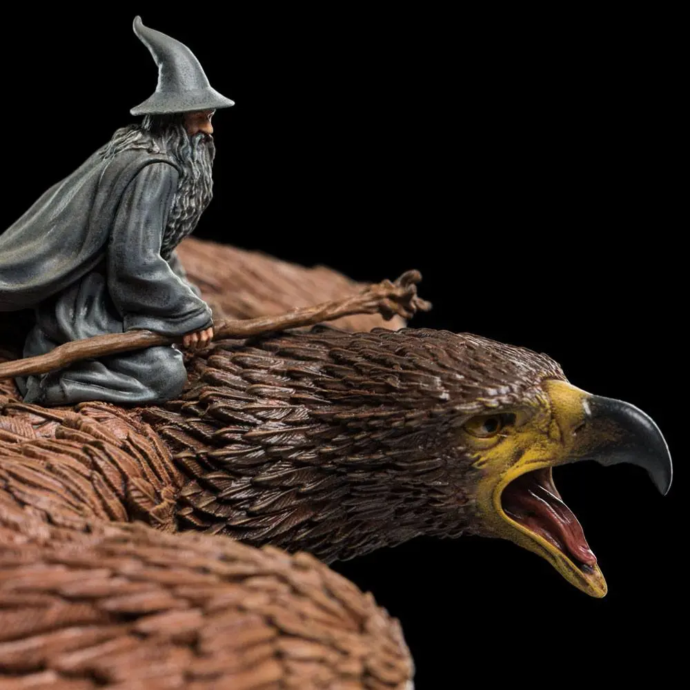 Lord of the Rings Statue Gandalf on Gwaihir 15 cm termékfotó