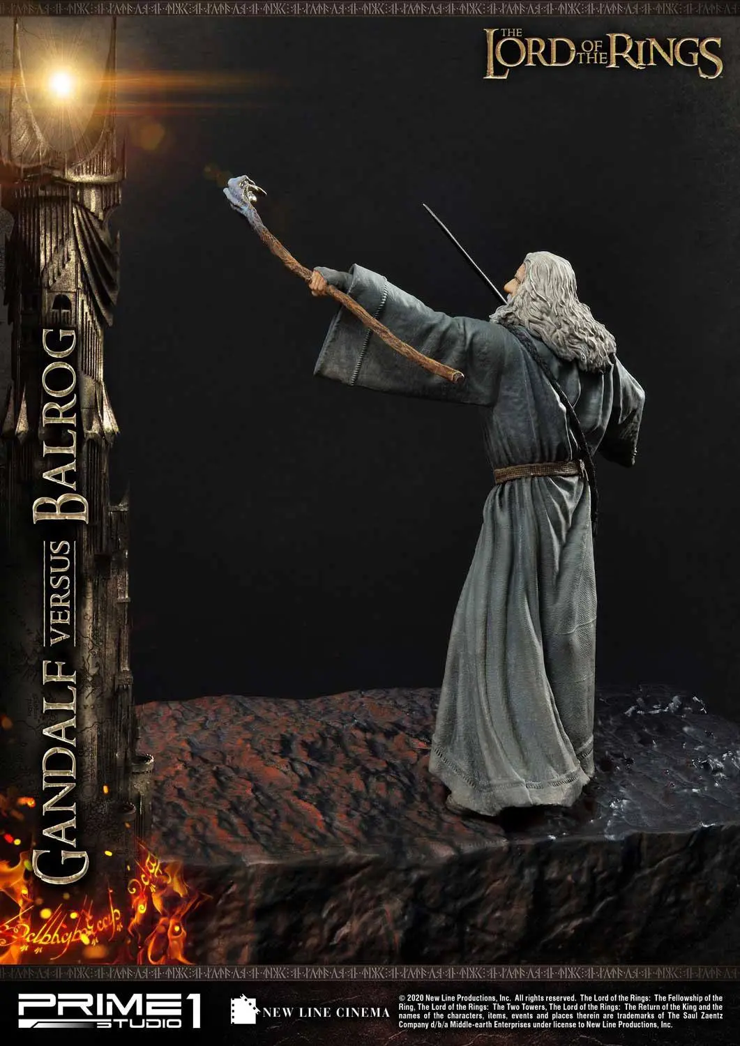 Lord of the Rings Gandalf Vs. Balrog szobor figura 79 cm termékfotó