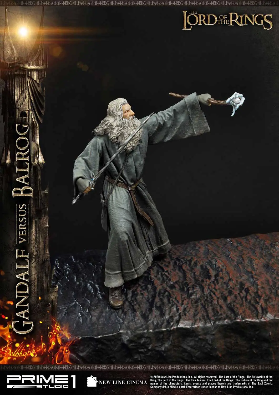 Lord of the Rings Gandalf Vs. Balrog szobor figura 79 cm termékfotó