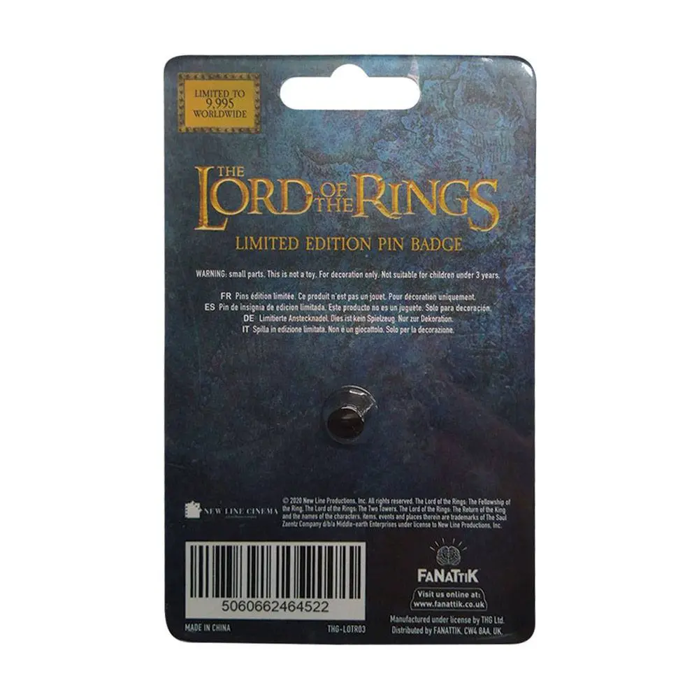 Lord of the Rings Gimli's sisak kitűző Limitált kiadás termékfotó