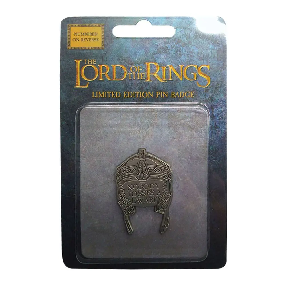 Lord of the Rings Gimli's sisak kitűző Limitált kiadás termékfotó