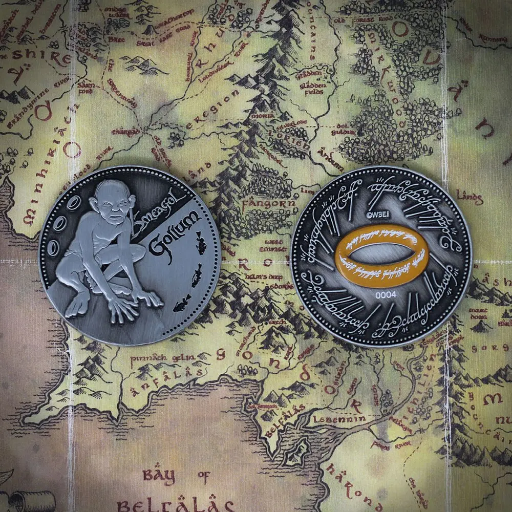 Lord of the Rings Gollum gyűjthető érme Limitált kiadás termékfotó