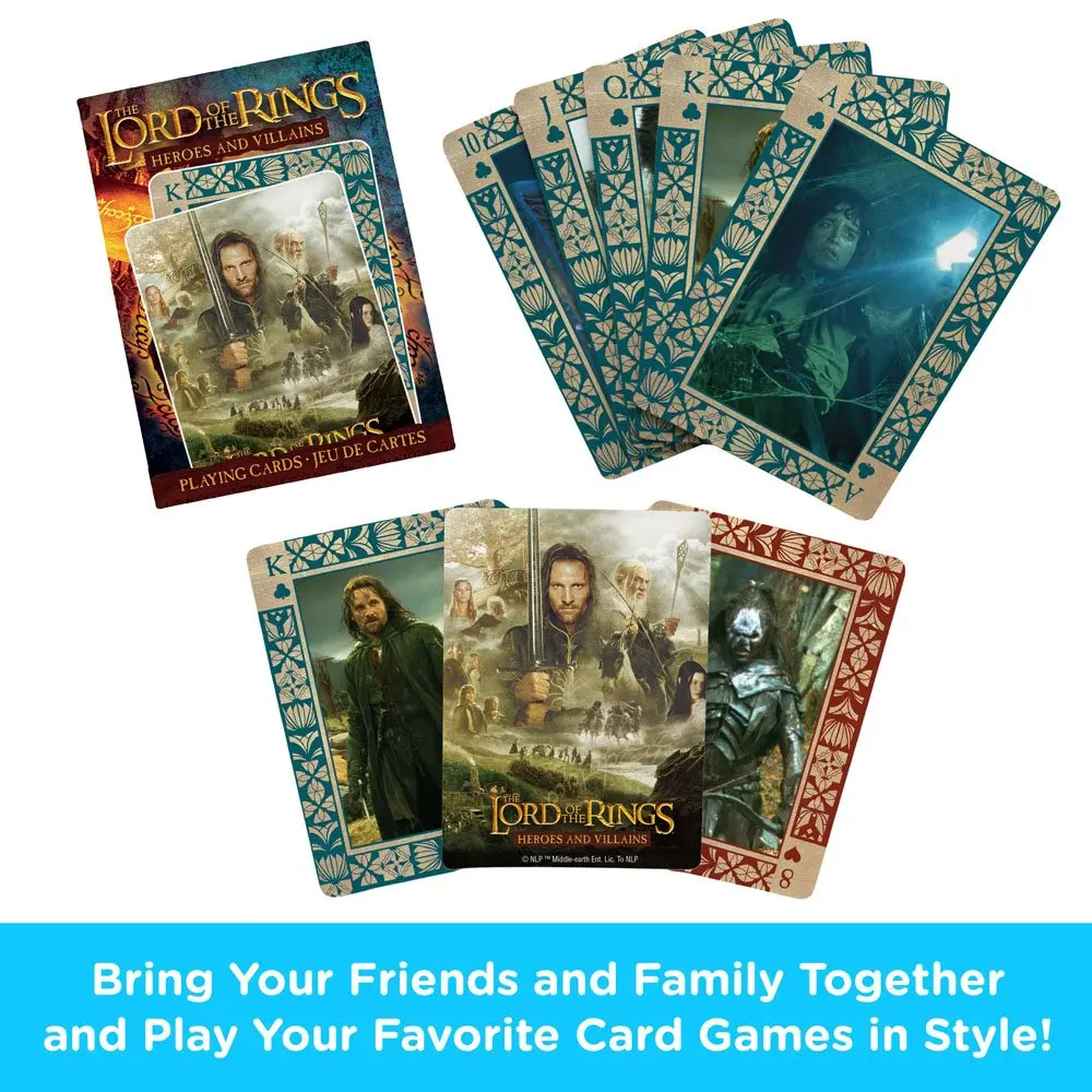 Lord of the Rings Heroes and Villains kártyajáték termékfotó