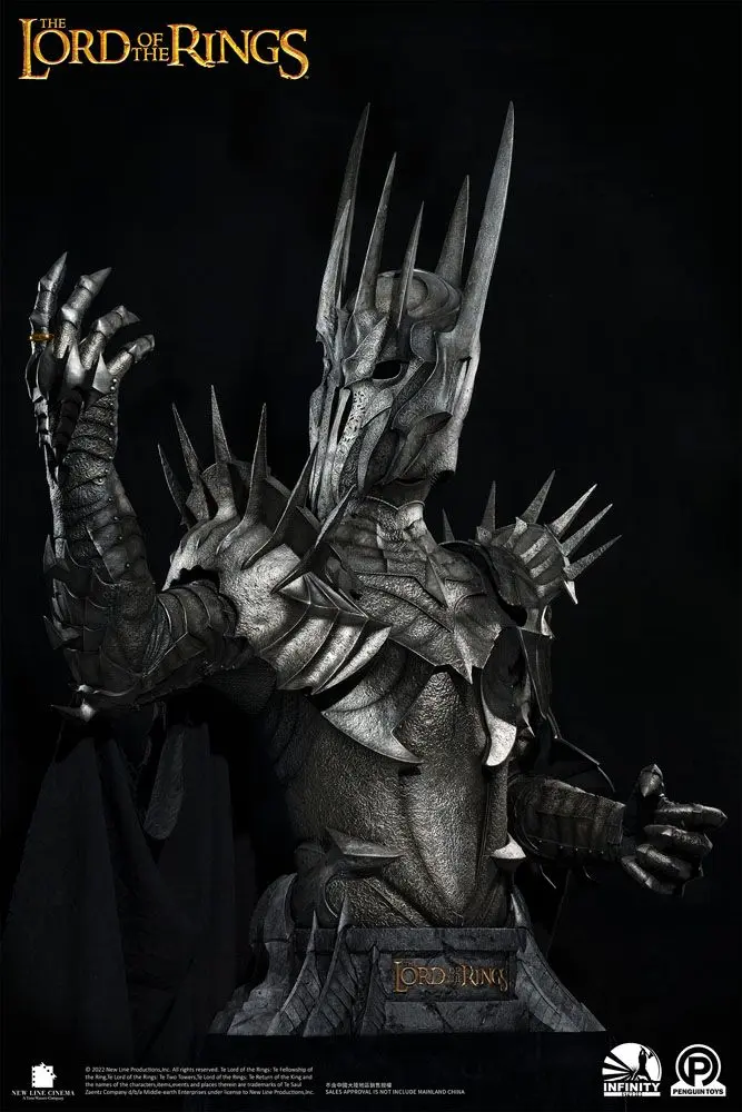 Lord Of The Rings Life Size 1/1 Sauron mellszobor figura 175 cm termékfotó